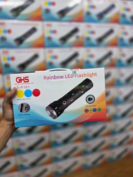 GHS S-P 161 Rainbow LED Flashlight